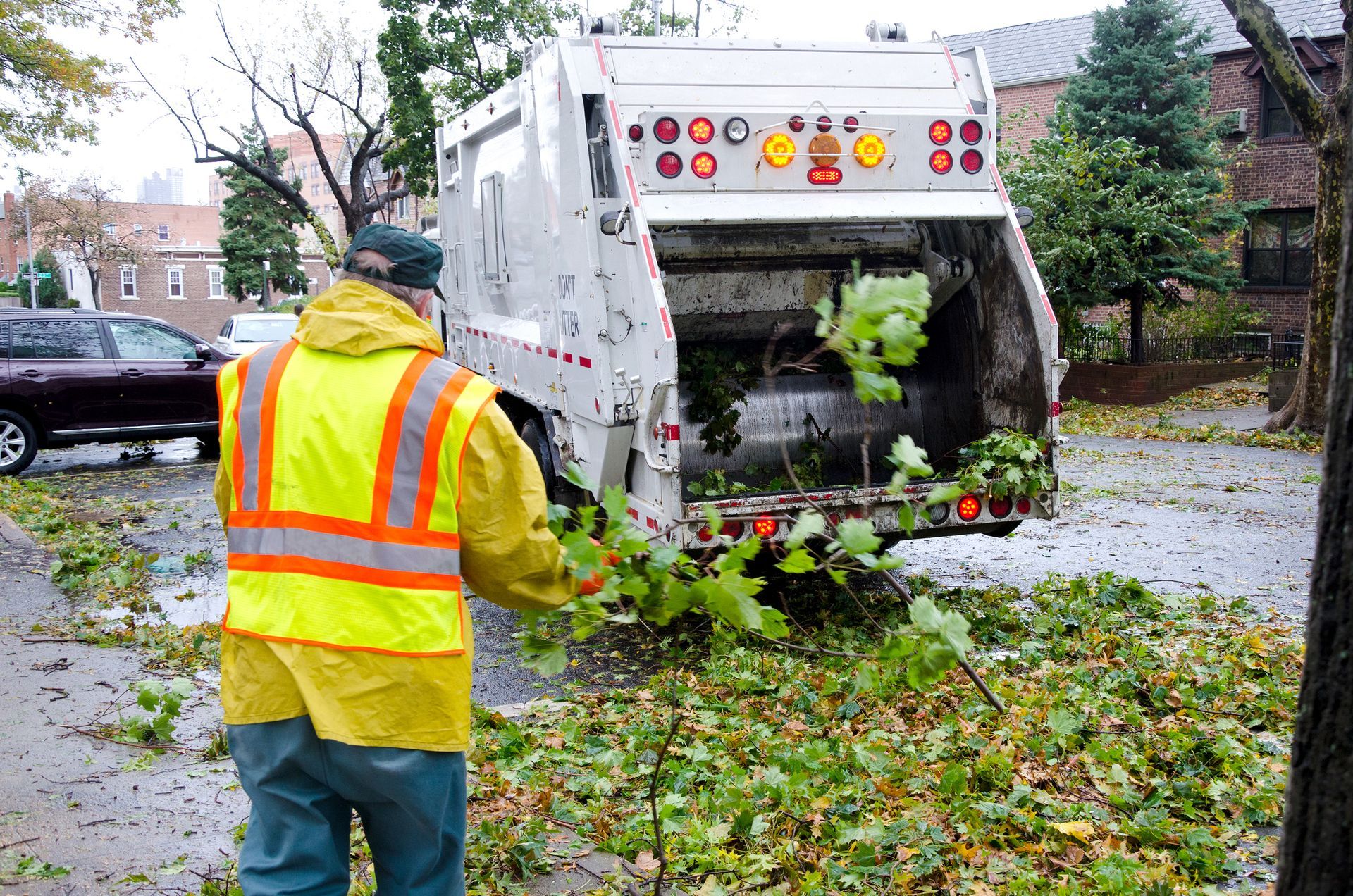 Street cleaning workers after hurricane - Fleming Island, FL - Duce Tree Service