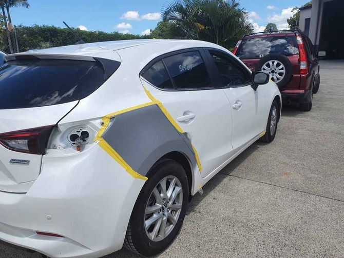 White Car Repair  — Panel Beater in Nambour, QLD