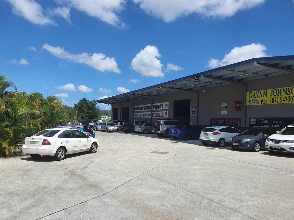 Shop And Cars — Panel Beater in Nambour, QLD