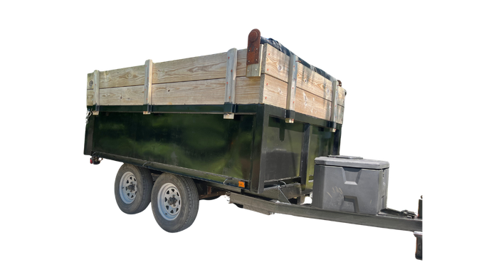 10 yard driveway safe dumpster