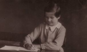 Schoolfoto op de Comeniusschool 1937