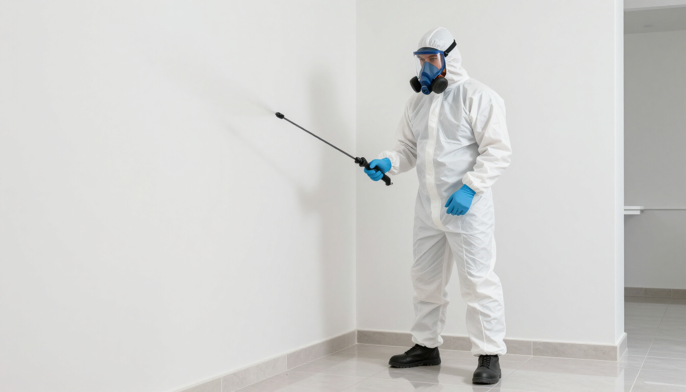 Técnico profesional de fumigación