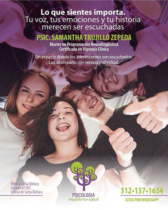 PSICÓLOGA SAMANTHA TRUJILLO PSICÓLOGA SAMANTHA TRUJILLO