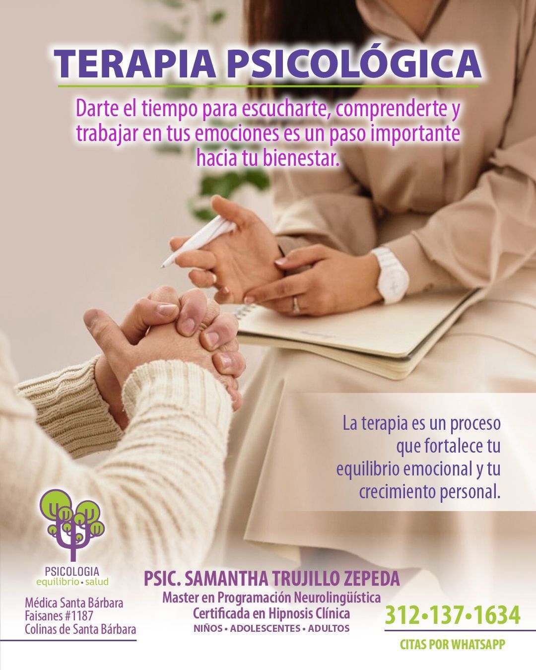 PSICÓLOGA SAMANTHA TRUJILLO