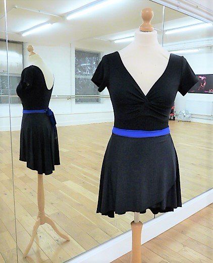 duende dancewear wrap dance skirt ballet twist front ballet leotard