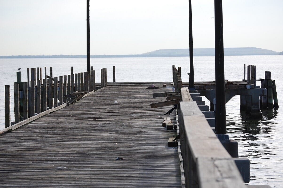 Ballast Point Pier Before