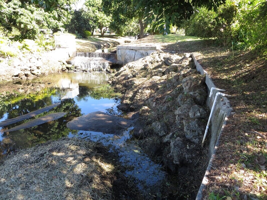 Burmuda Brook Weir Before