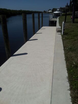 Concrete Dock