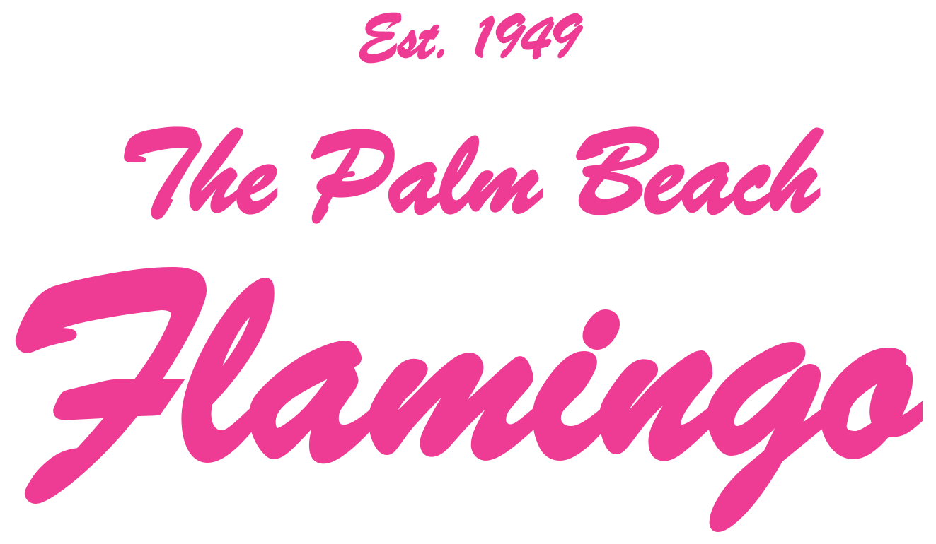 The Palm Beach Flamingo logo