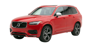 Red Volvo SUV