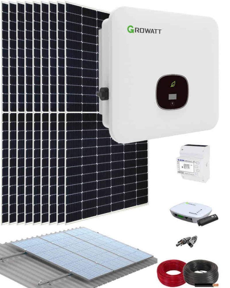 Kit Fotovoltaico Trifásico 4.0 Kw