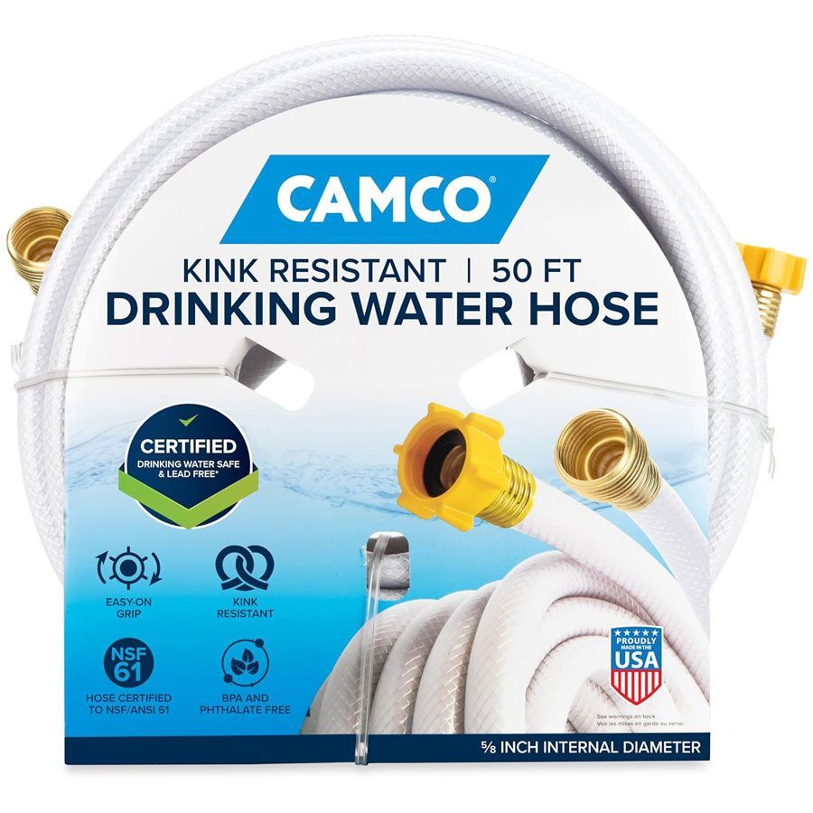 marine grade drinking water hose for rv trailer camping safe for potable water