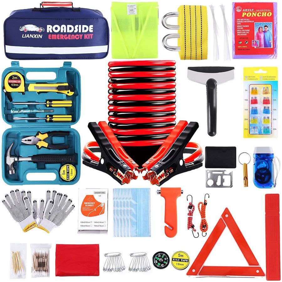 emergency roadside assistance kit essential to those new to rv trailer camping