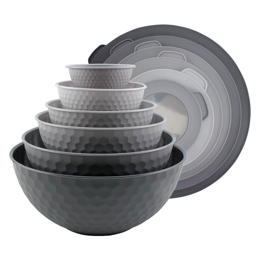 nesting mixing bowls great for minimal storage areas and small RV travel trailer kitchen perfect for rv camping beginners looking to save space