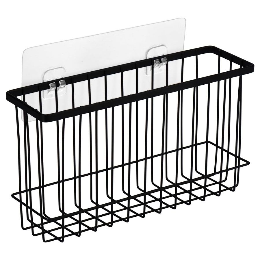 adhesive cabinet door and wall organizer to save space in small RV travel trailer camper kitchens perfect for those new to to RV camping