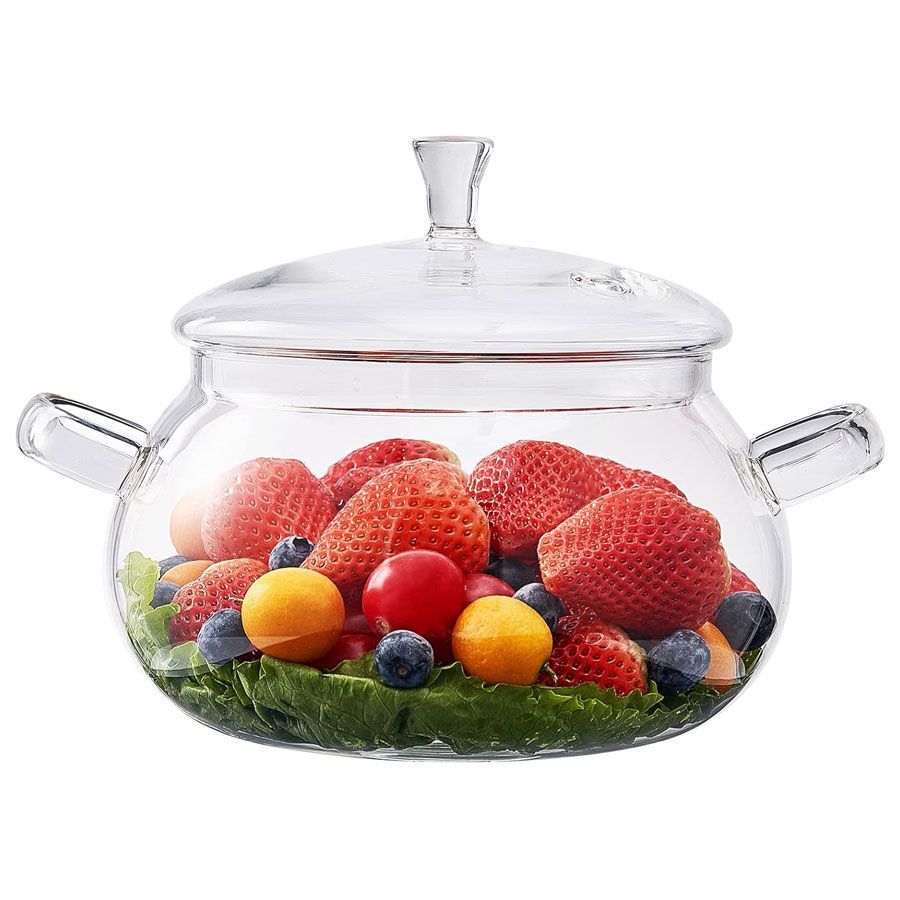 Glass simmering pot and saucepan for woman Christmas or birthday gift