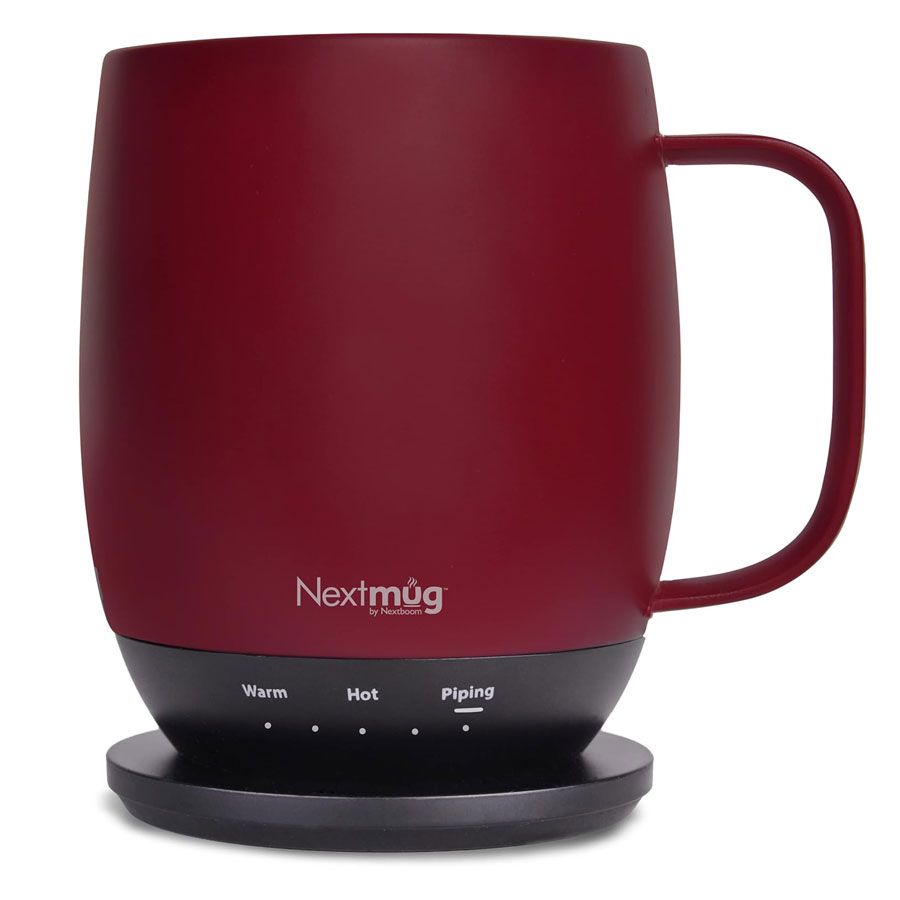 Self heating coffee mug with smart mug technology for a perfect coffee temperature - a great gift for a woman, man, dad, mom for Christmas or birthday