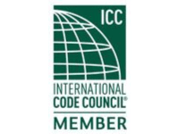 The logo for the international code council member