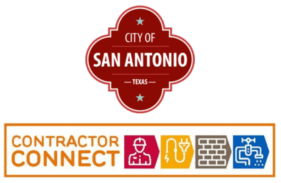 A logo for the city of san antonio texas
