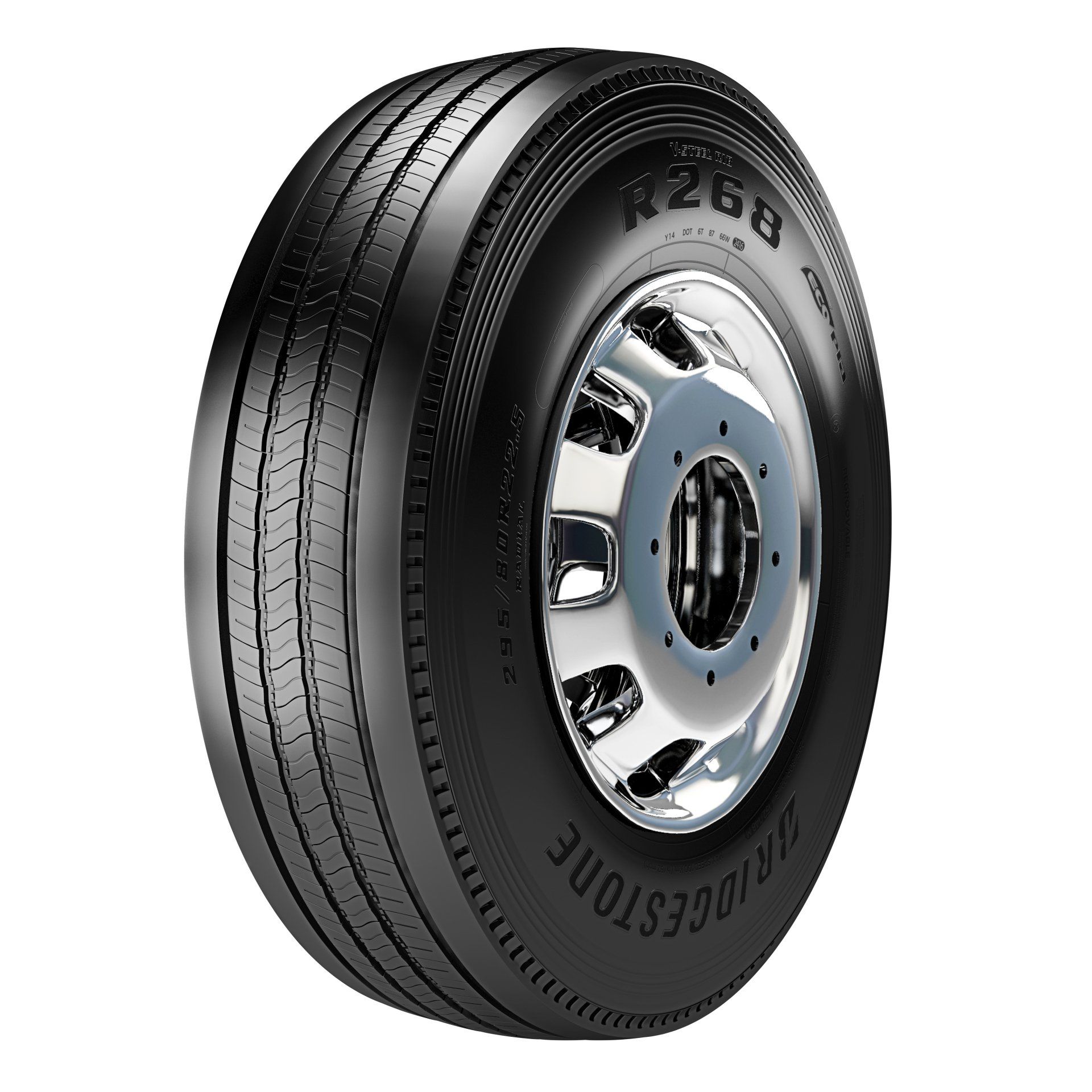 Linha - Rodoviária da Bridgestone | Pneu R268
