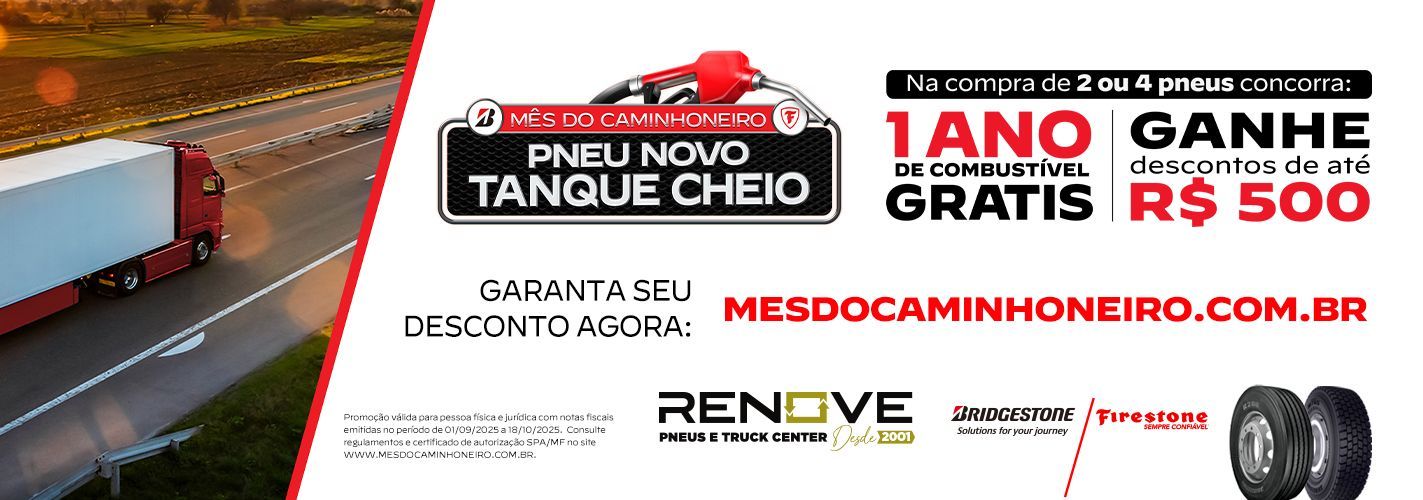 Tudo o que seu caminhão precisa | Renove Pneus