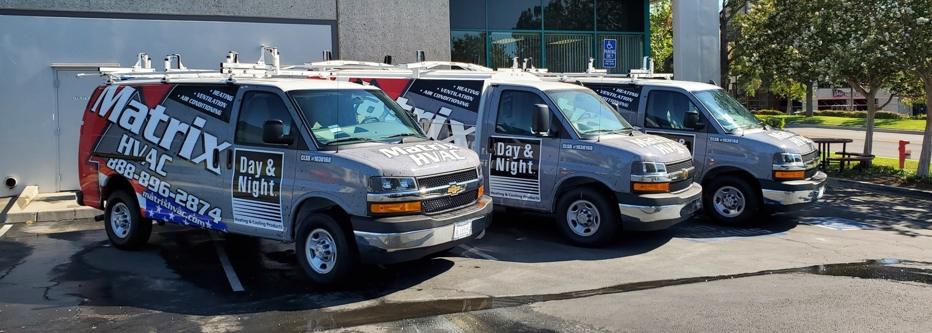 Matrix HVAC vehciles