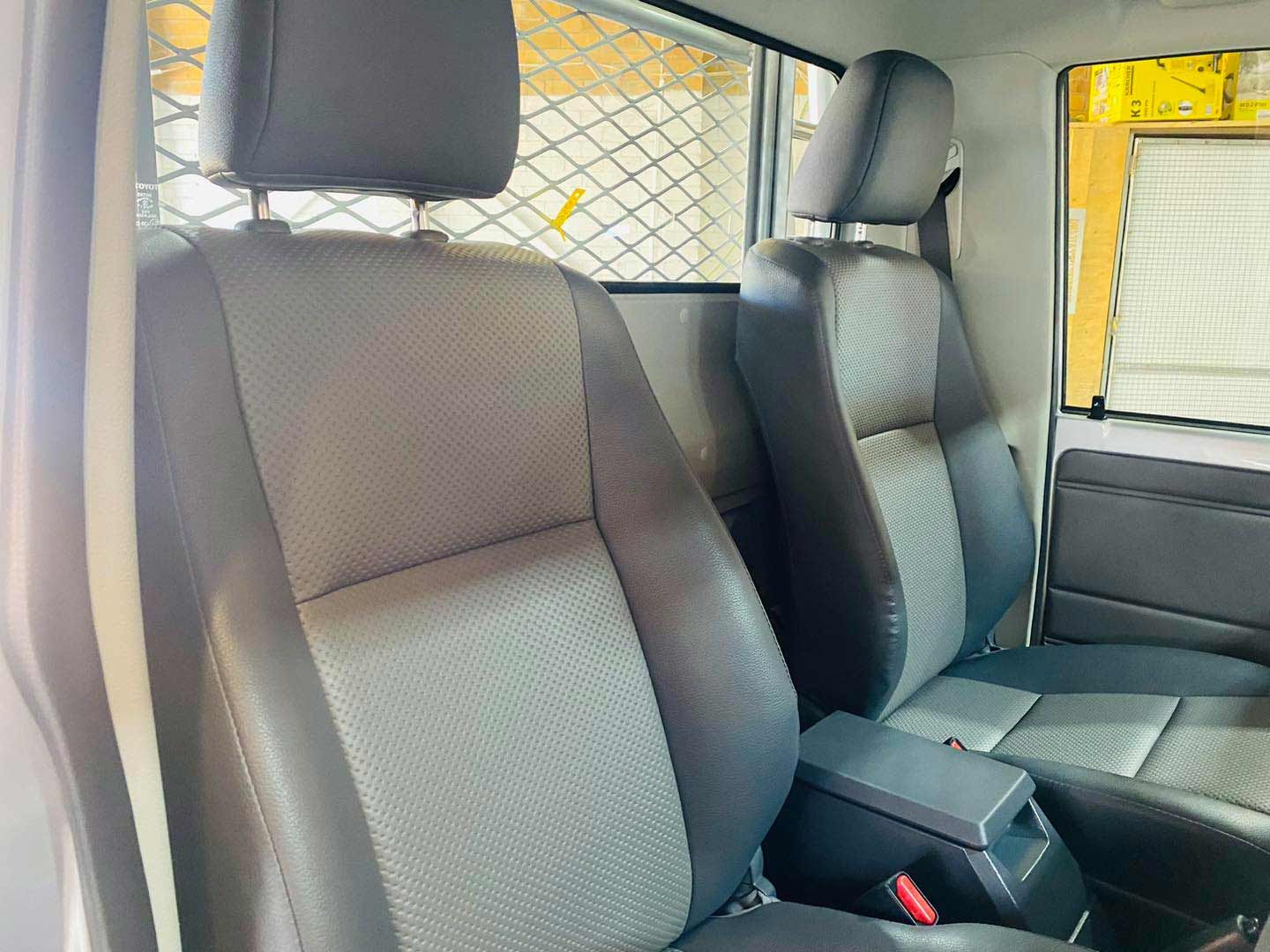Two Front Seat Inside Of A Truck — Custmz Detailing In Taminda, NSW
