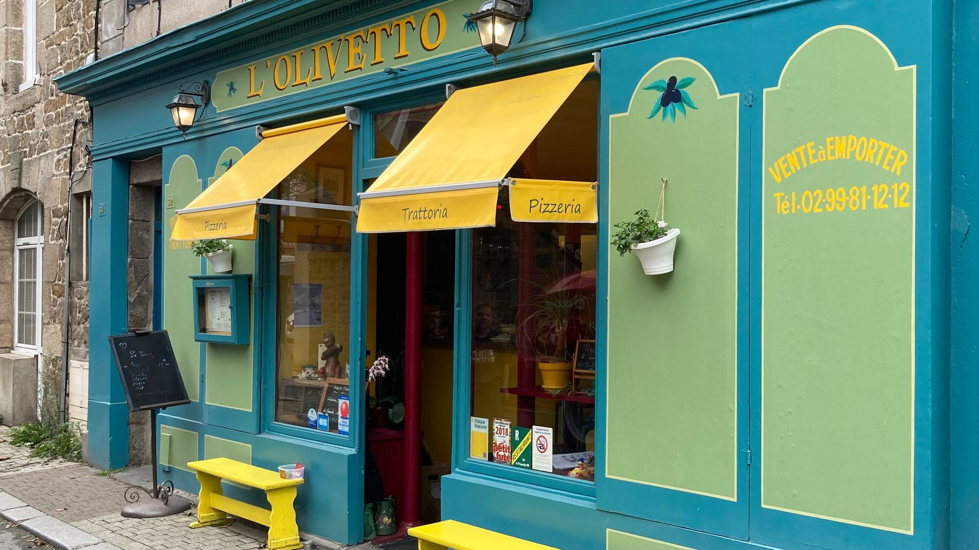 L'Olivetto vue extérieure du restaurant