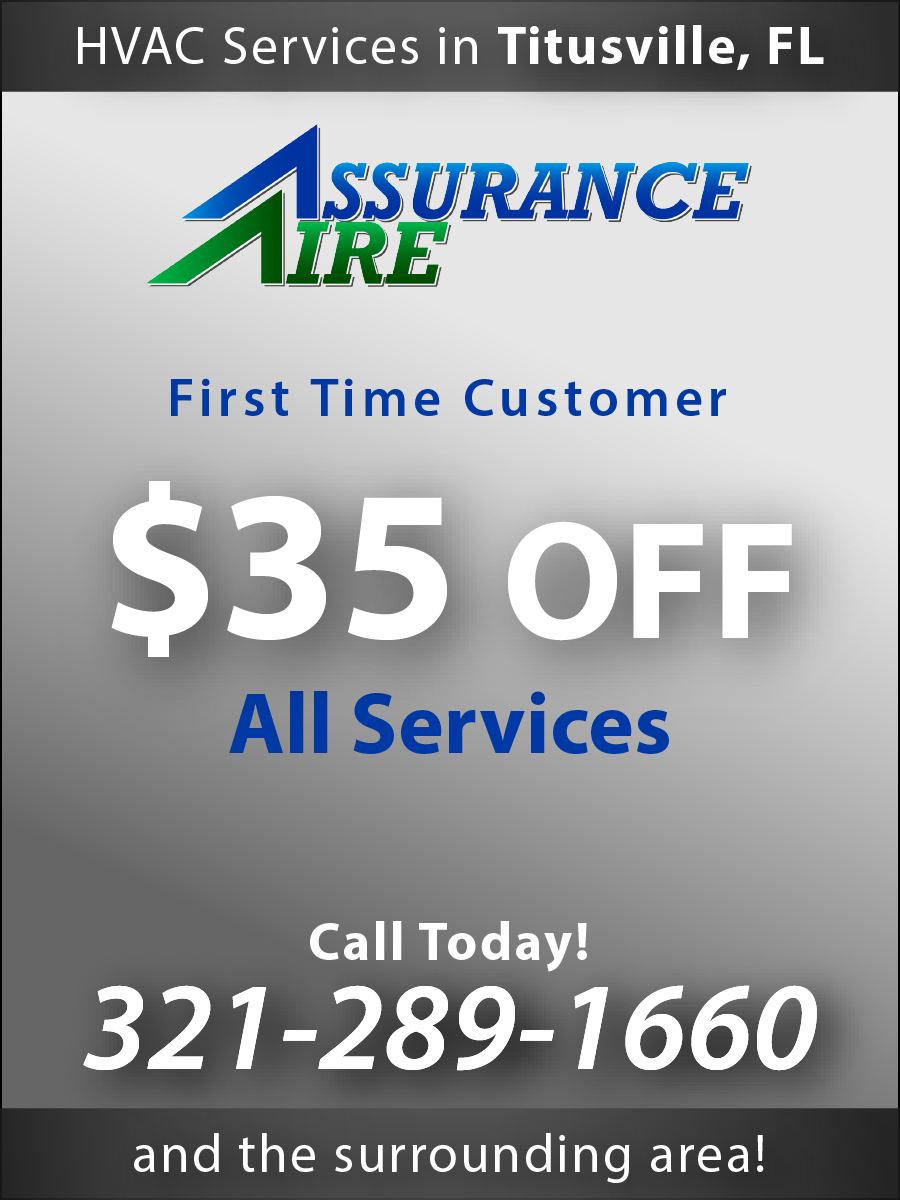 assurance aire hvac promotion first time customer offer