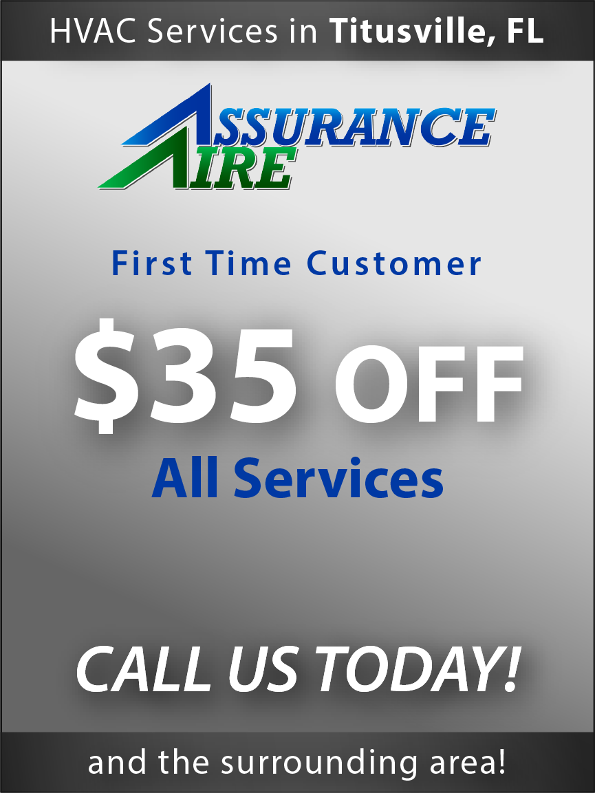 assurance aire hvac promotion first time customer offer