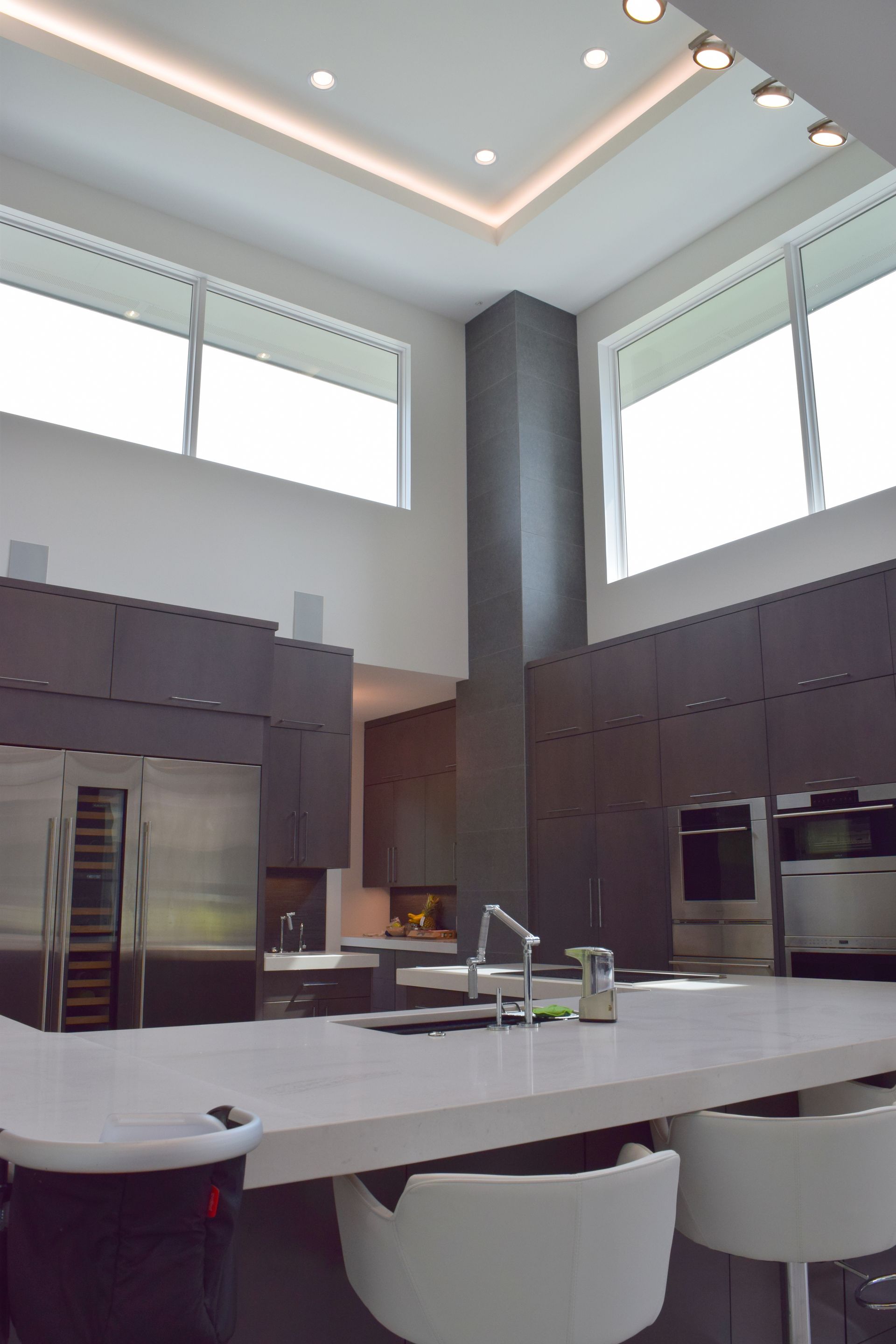 A Large Modern Kitchen - Carmel, IN - Goldberg Design Group