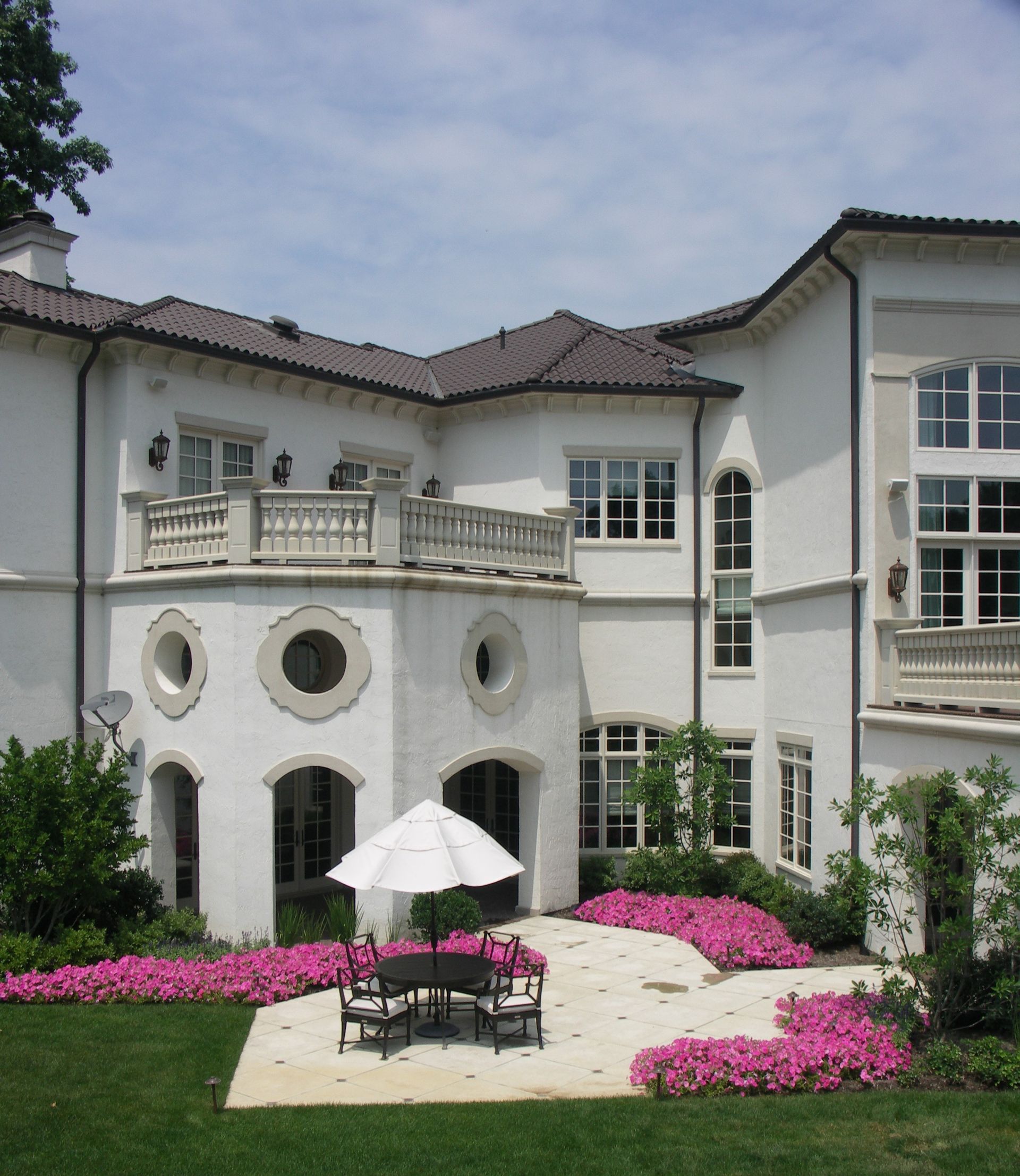 A Large Mediterranean House - Carmel, IN - Goldberg Design Group