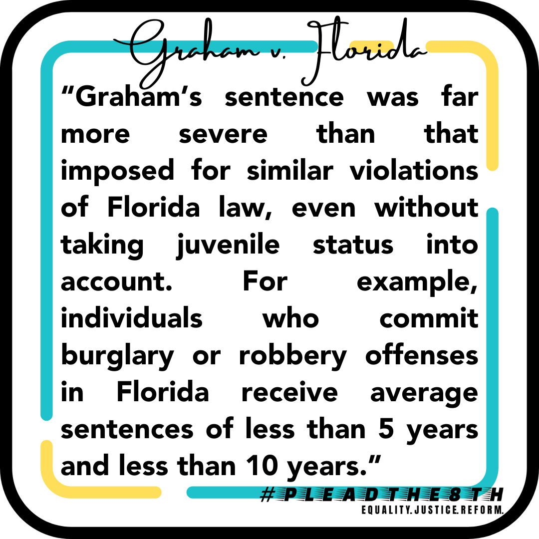 Terrence Graham, PleadThe8th, Graham v. Florida, Terrance Graham, #PleadThe8th