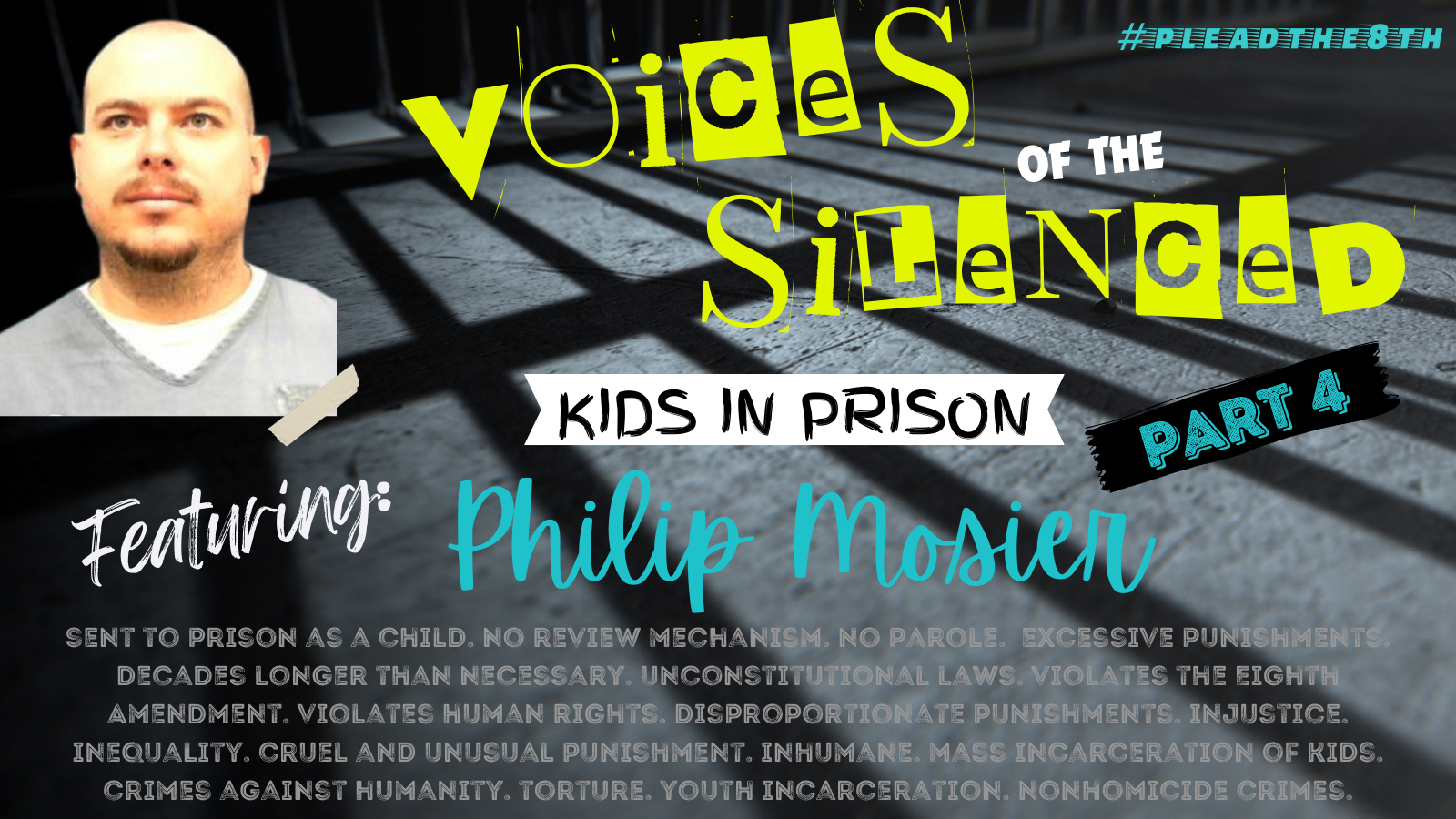 PLEADTHE8TH Blog | Voices of the Silenced: Philip Mosier