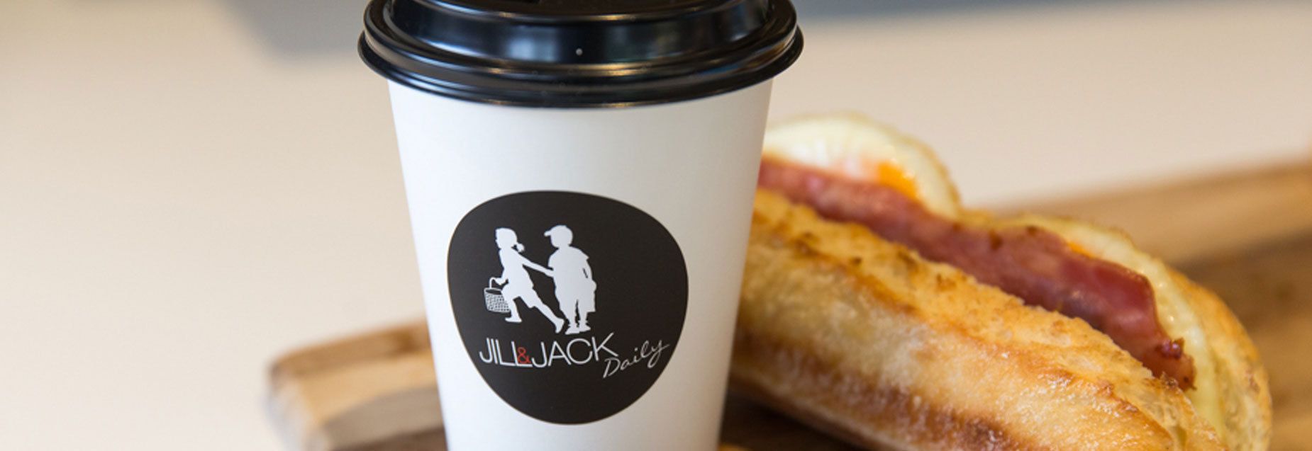Jill and Jack coffee cup