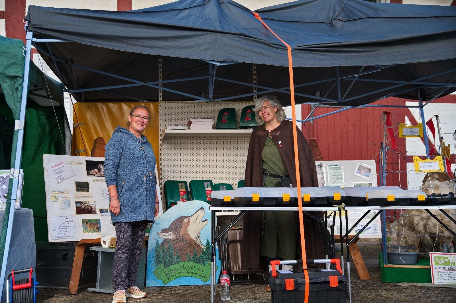 Bild 3 Infostand beim Drömlingsfest 5.0
