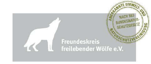 Logo Freundeskreis freilebender Wölfe e.V. NGO