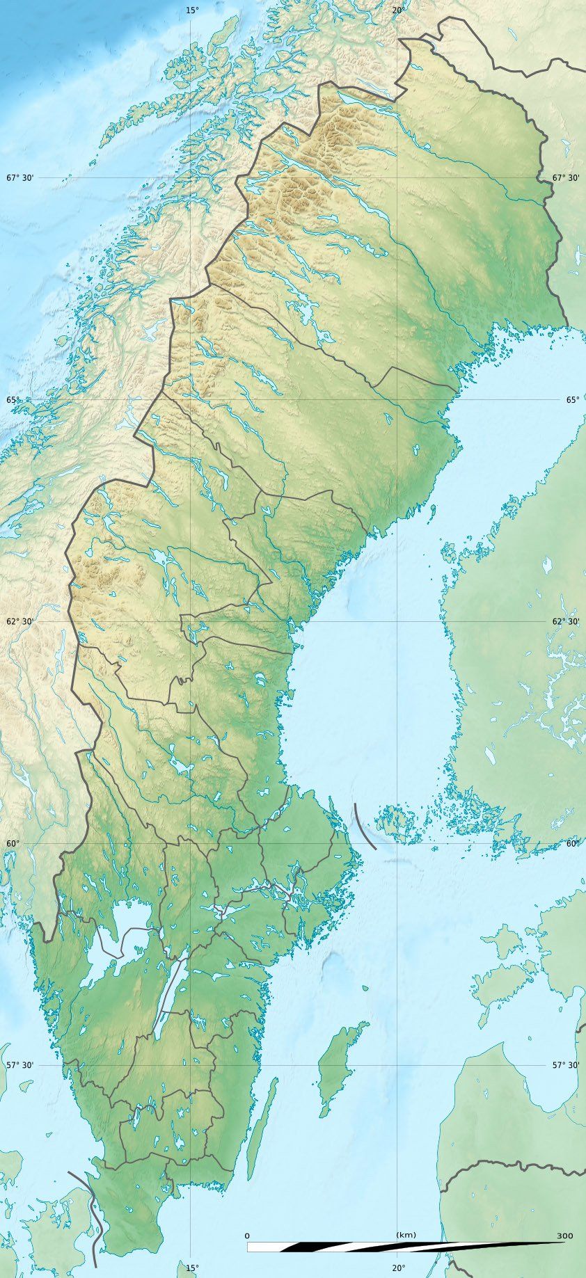 Karte Schweden - Quelle: Wikipedia