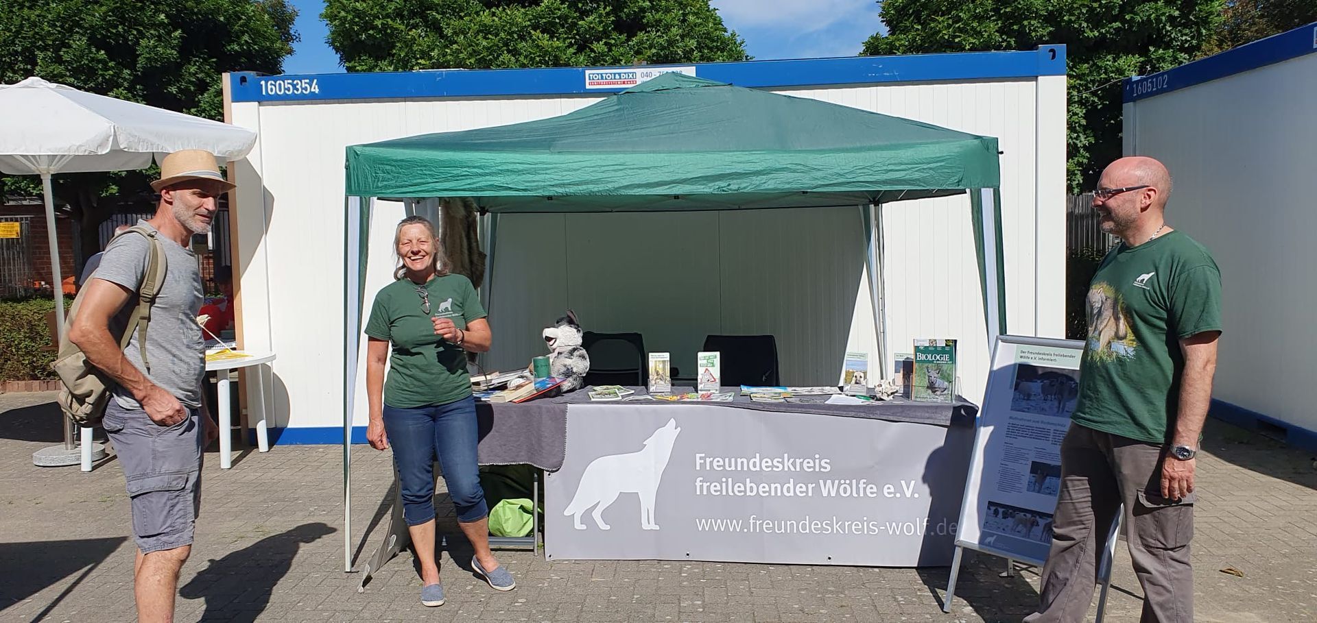 Bild Infostand im Tierheim Itzehoe