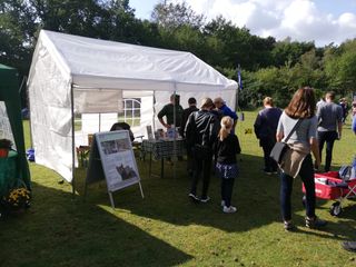 Bild Infostand beim Naturerlebnistag Uhlenkolk in Mölln