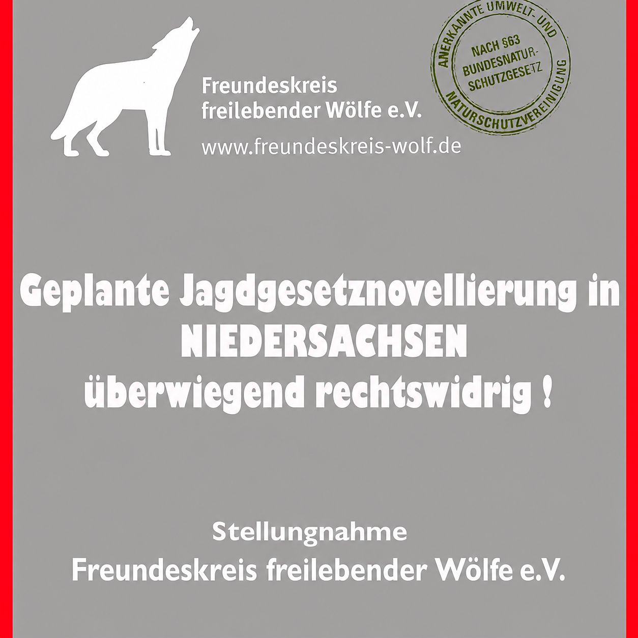 Bild Jagdgesetznovellierung Bild Jagdgesetznovellierung