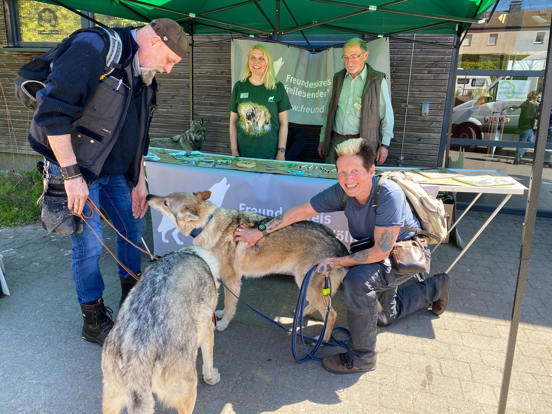 Bild 3 Infostand in Wuppertal