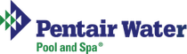 The logo for pentair water pool and spa