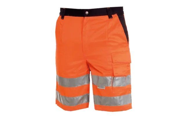 Pantaloni corti alta visibilità
