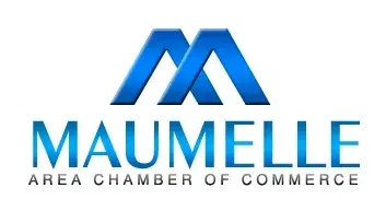 The logo for the mauvelle area chamber of commerce