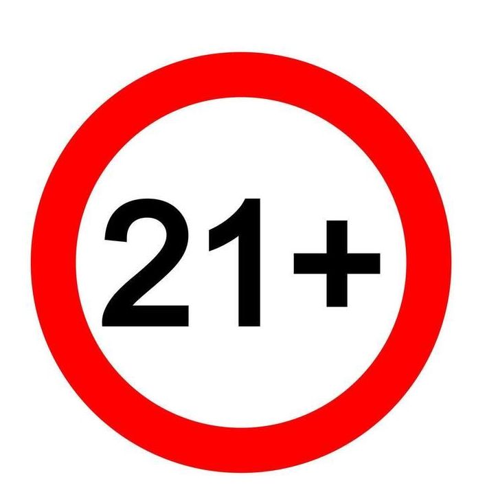 A red circle encompassing 21 plus
