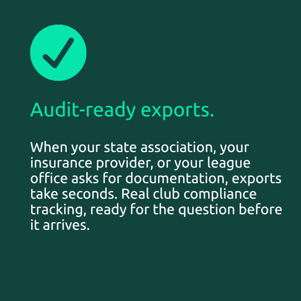 audit ready exports