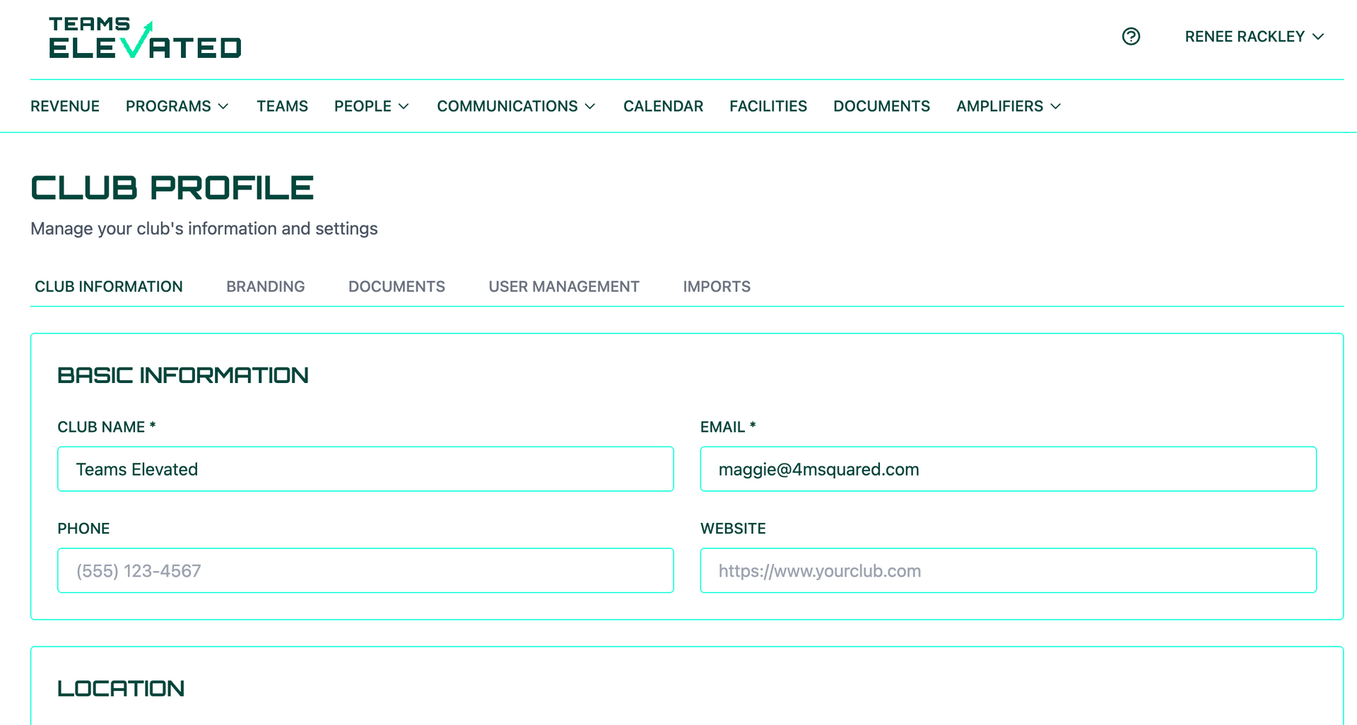 Club Profile