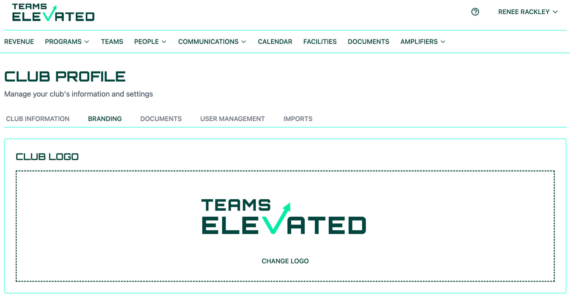 Logo upload