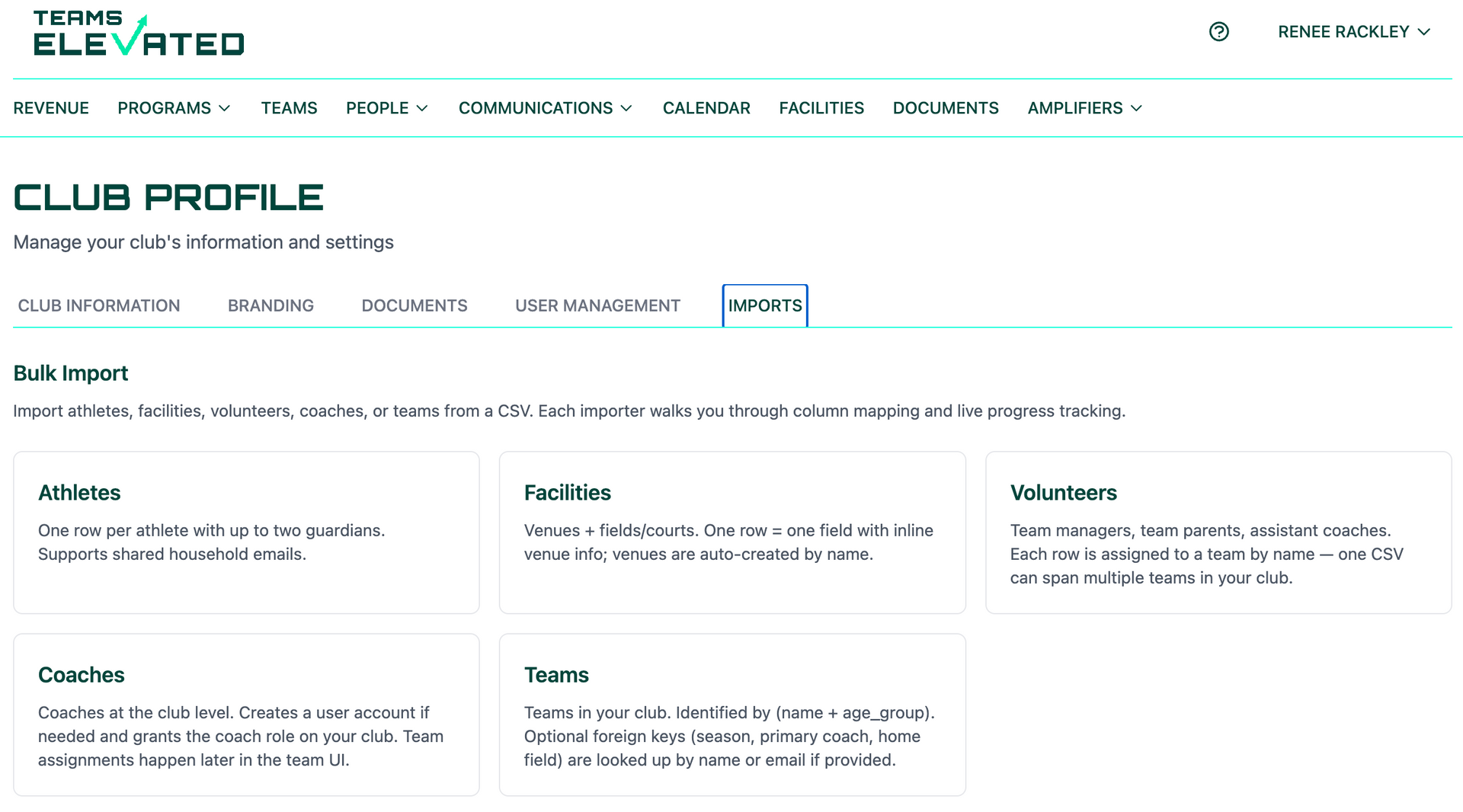 Club Profile